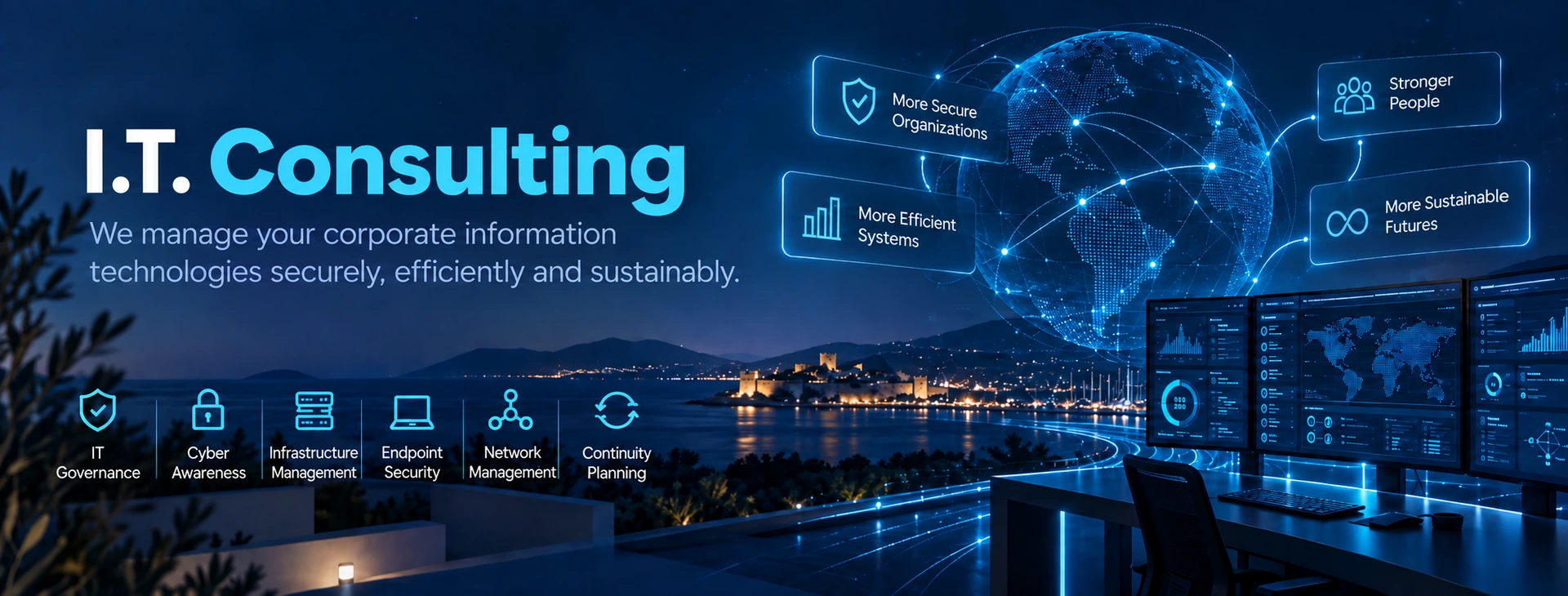 I.T. Consulting — Bodrumlu.net service banner